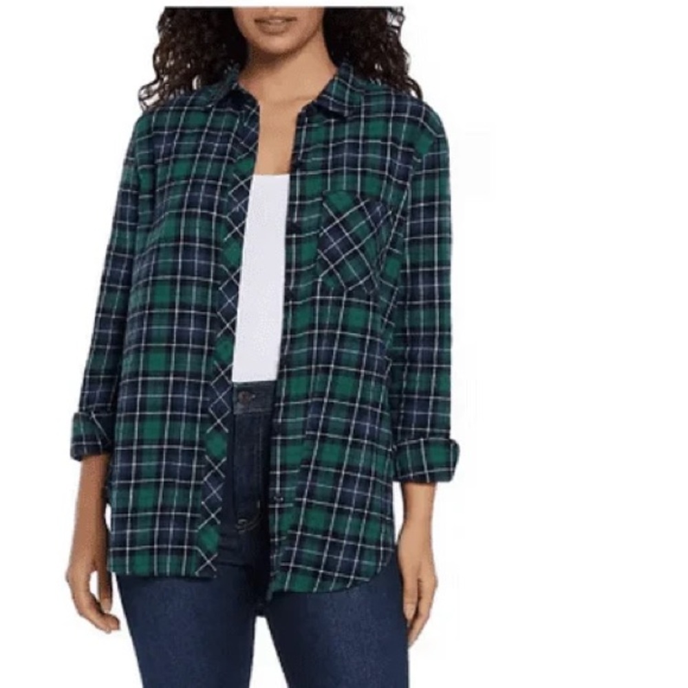 GAP Women's Relaxed Fit Flannel
